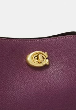 Coach SHOULDER BAG - Handbag - Deep Berry -Coach Shop c5b3d0df5af945829f8eda680c9eb06b