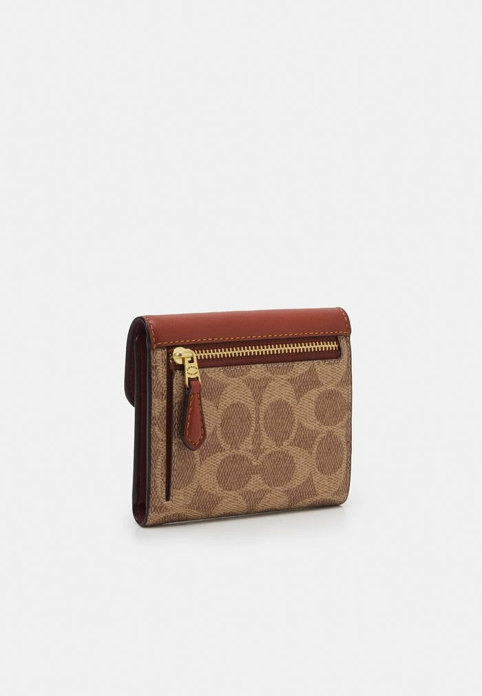Coach COLORBLOCK SIGNATURE SMALL WALLET - Wallet - Tan Rust 2 Coach COLORBLOCK SIGNATURE SMALL WALLET - Wallet - Tan Rust - Image 2