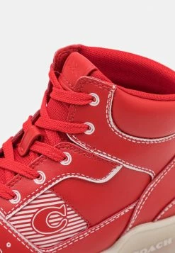 Coach CITYSOLE TROMPE LOEIL - High-top Trainers - Sport Red/steam 11 Coach CITYSOLE TROMPE LOEIL - High-top Trainers - Sport Red/steam -Coach Shop c882c3e8cabf40e393e41fba3ad982a9