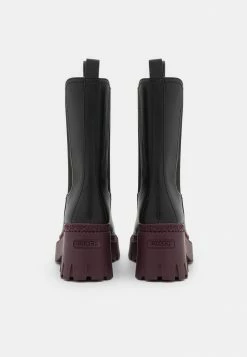 Coach ALEXA BOOTIE - Platform Boots - Black/deep Berry 8 Coach ALEXA BOOTIE - Platform Boots - Black/deep Berry -Coach Shop cb1d0a8393cf46028f1593578b5c7750