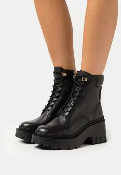 Coach AINSELY - Platform Ankle Boots - Black