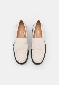 Coach LEAH LOAFER - Slip-ons - Chalk 9 Coach LEAH LOAFER - Slip-ons - Chalk -Coach Shop d0175d03409d4dc89da9783b5391ed1c