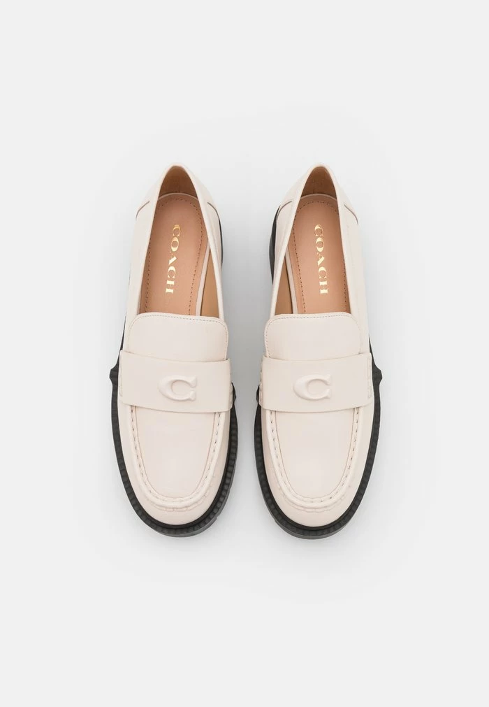 Coach LEAH LOAFER - Slip-ons - Chalk 4 Coach LEAH LOAFER - Slip-ons - Chalk - Image 4