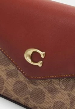 Coach SIGNATURE CROSSBODY - Across Body Bag - Tan/rust -Coach Shop d0b16dc444c8490c8040c78a362b0e36