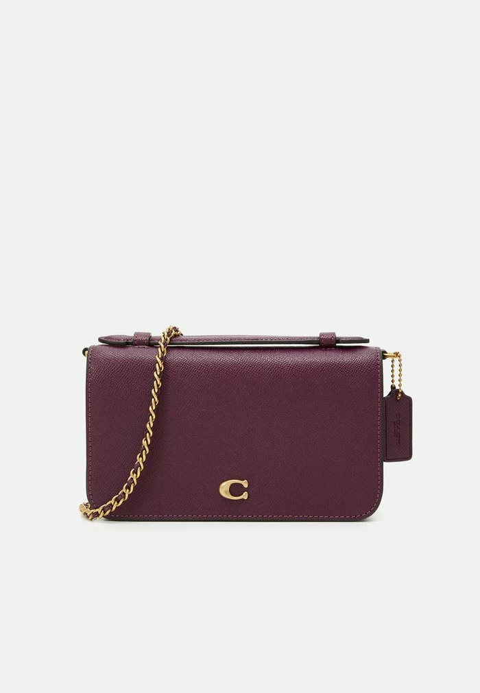 Coach CROSSGRAIN BEA CROSSBODY - Across Body Bag - Deep Berry 1 Coach CROSSGRAIN BEA CROSSBODY - Across Body Bag - Deep Berry