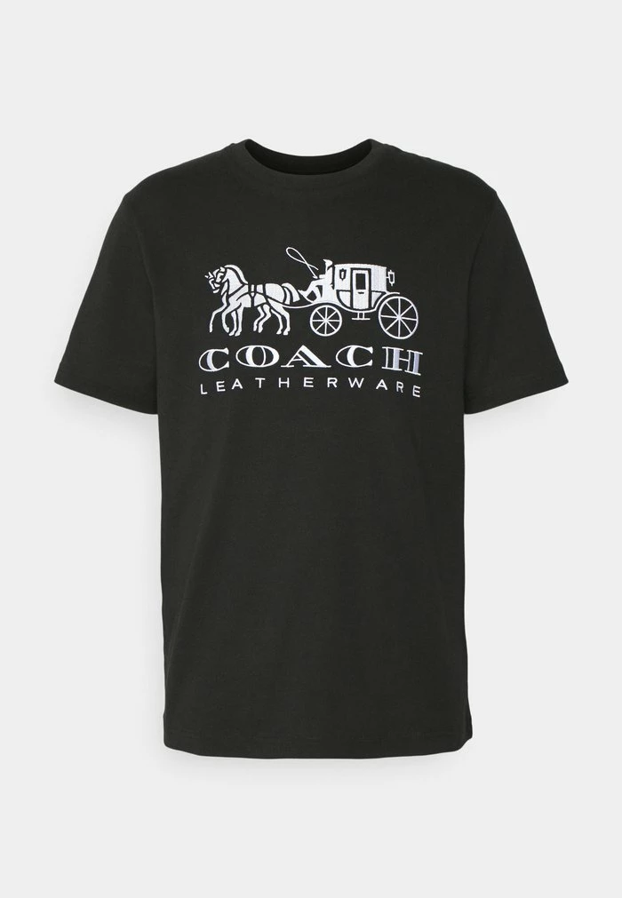 Coach EVERGREEN HORSE AND CARRIAGE - Print T-shirt - Black 5 Coach EVERGREEN HORSE AND CARRIAGE - Print T-shirt - Black - Image 5
