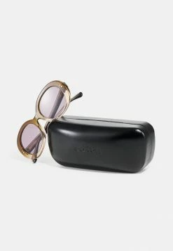 Coach Sunglasses - Transparent Brown 8 Coach Sunglasses - Transparent Brown -Coach Shop d9da32363463420a8903a687a1eb87a6