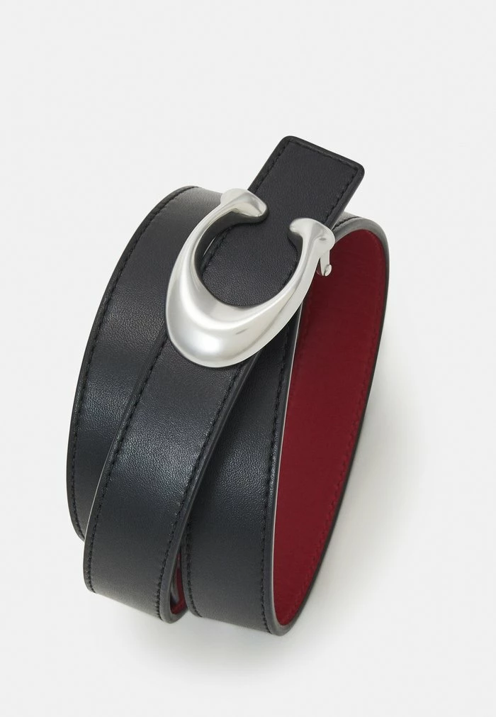 Coach SCULPTED REVERSIBLE BELT - Belt - Black/red 5 Coach SCULPTED REVERSIBLE BELT - Belt - Black/red - Image 5