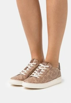 Coach LOWLINE COATED - Trainers - Tan