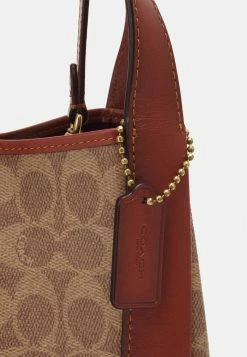Coach COATED SIGNATURE HADLEY HOBO - Handbag - Tan Rust 9 Coach COATED SIGNATURE HADLEY HOBO - Handbag - Tan Rust -Coach Shop ddb81ba231b6460d86e4ef08b8dac657