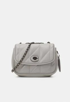 Coach QUILTED PILLOW MADISON SHOULDER - Across Body Bag - Dove Grey