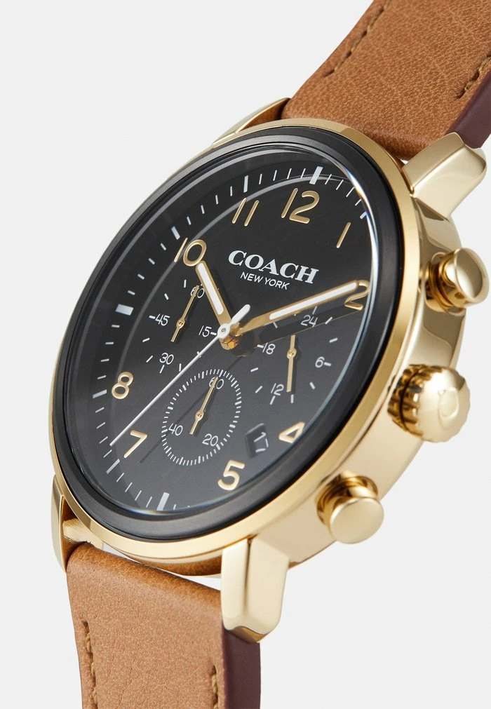 Coach HARRISON - Chronograph Watch - Brown/black 6 Coach HARRISON - Chronograph Watch - Brown/black - Image 6
