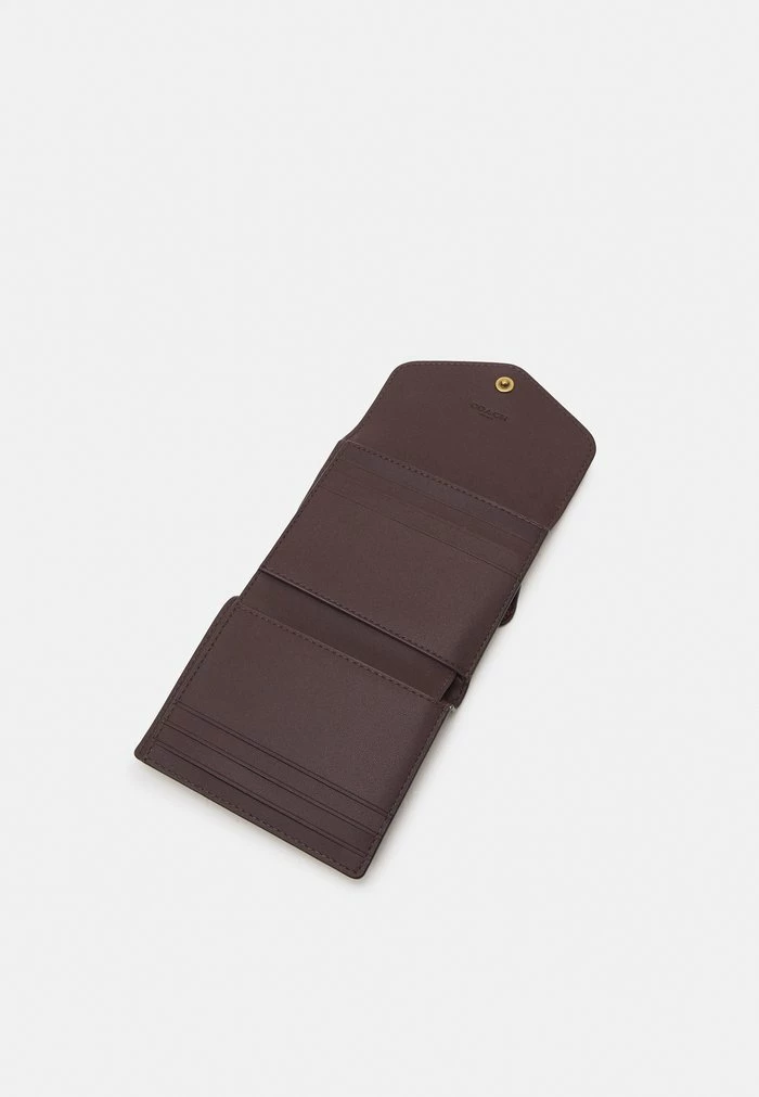Coach CROSSGRAIN SMALL WALLET - Wallet - Wine 3 Coach CROSSGRAIN SMALL WALLET - Wallet - Wine - Image 3