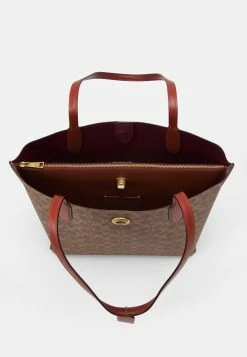 Coach SIGNATURE WILLOW TOTE - Tote Bag - Tan -Coach Shop e30ab5624b594b0ebc423804a9edd0e2