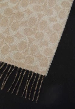 Coach REVERSIBLE SIGNATURE MUFFLER - Foulard - Black -Coach Shop e3201405ab9e4dc5b4ab76469f3cd5cd