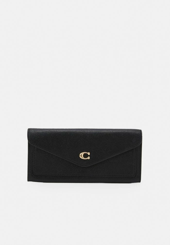 Coach CROSSGRAIN SOFT WALLET - Wallet - Black 1 Coach CROSSGRAIN SOFT WALLET - Wallet - Black