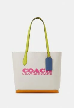 Coach COLORBLOCK KIA TOTE - Handbag - Chalk Multi