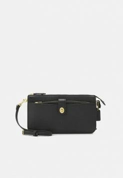 Coach PEBBLED LEATHER NOA - Across Body Bag - Black