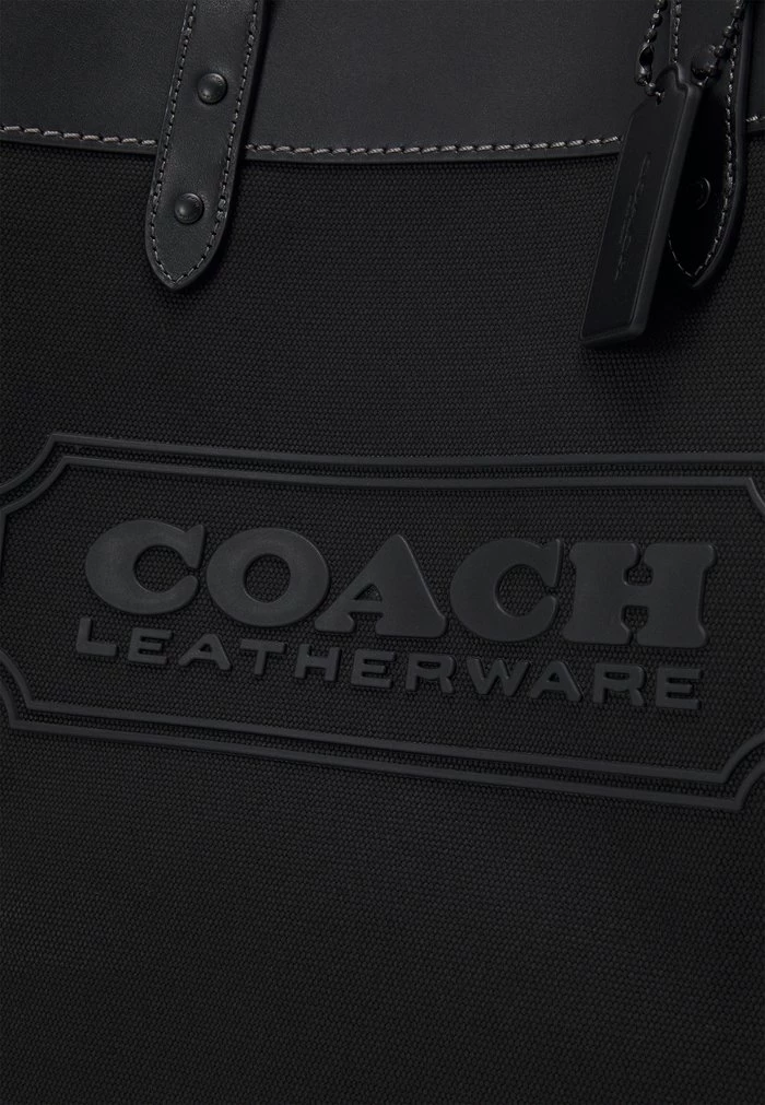 Coach FIELD TOTE WITH BADGE UNISEX - Tote Bag - Black 6 Coach FIELD TOTE WITH BADGE UNISEX - Tote Bag - Black - Image 6