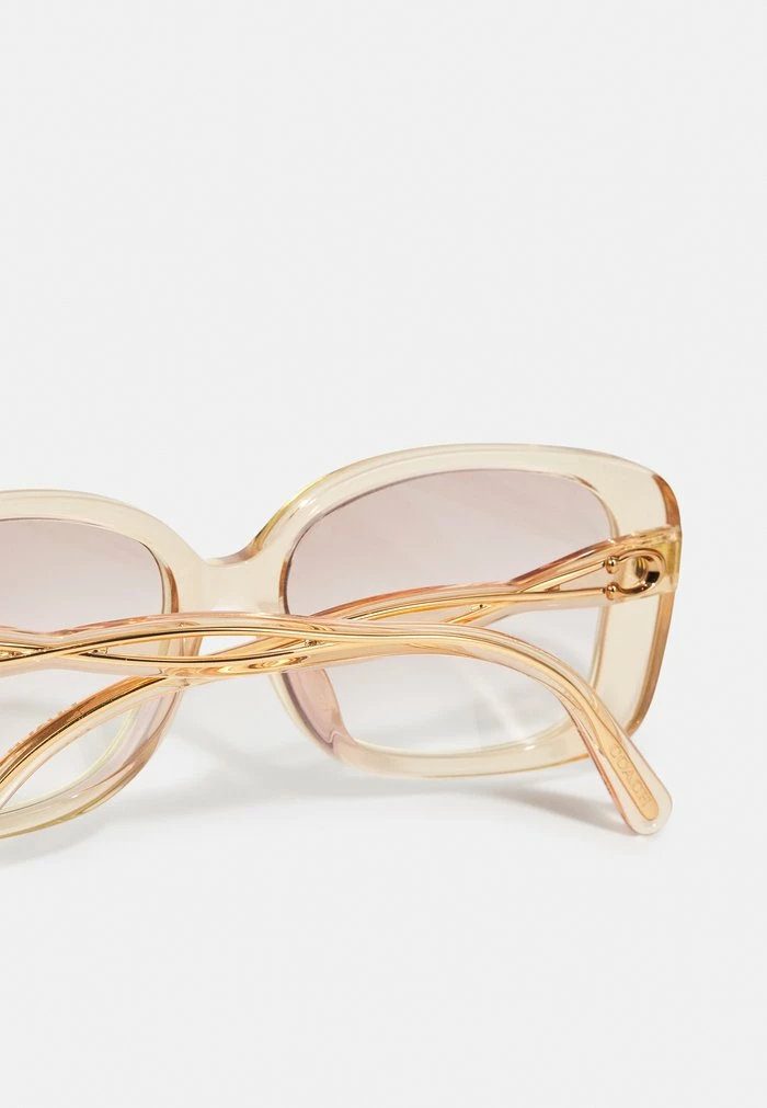 Coach Sunglasses - Transparent Blush 3 Coach Sunglasses - Transparent Blush - Image 3