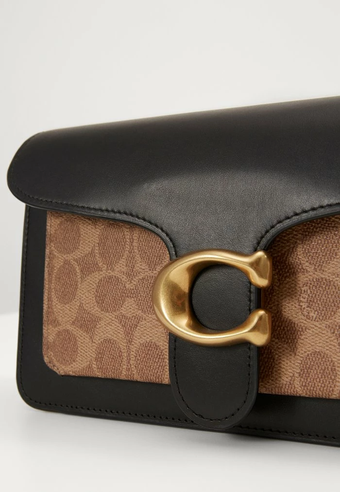 Coach SIGNATURE TABBY - Across Body Bag - Tan Black 6 Coach SIGNATURE TABBY - Across Body Bag - Tan Black - Image 6