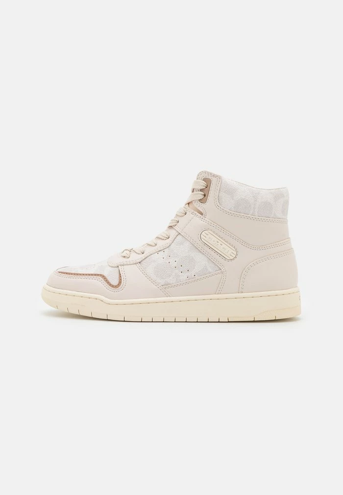 Coach High-top Trainers - Chalk 2 Coach High-top Trainers - Chalk - Image 2