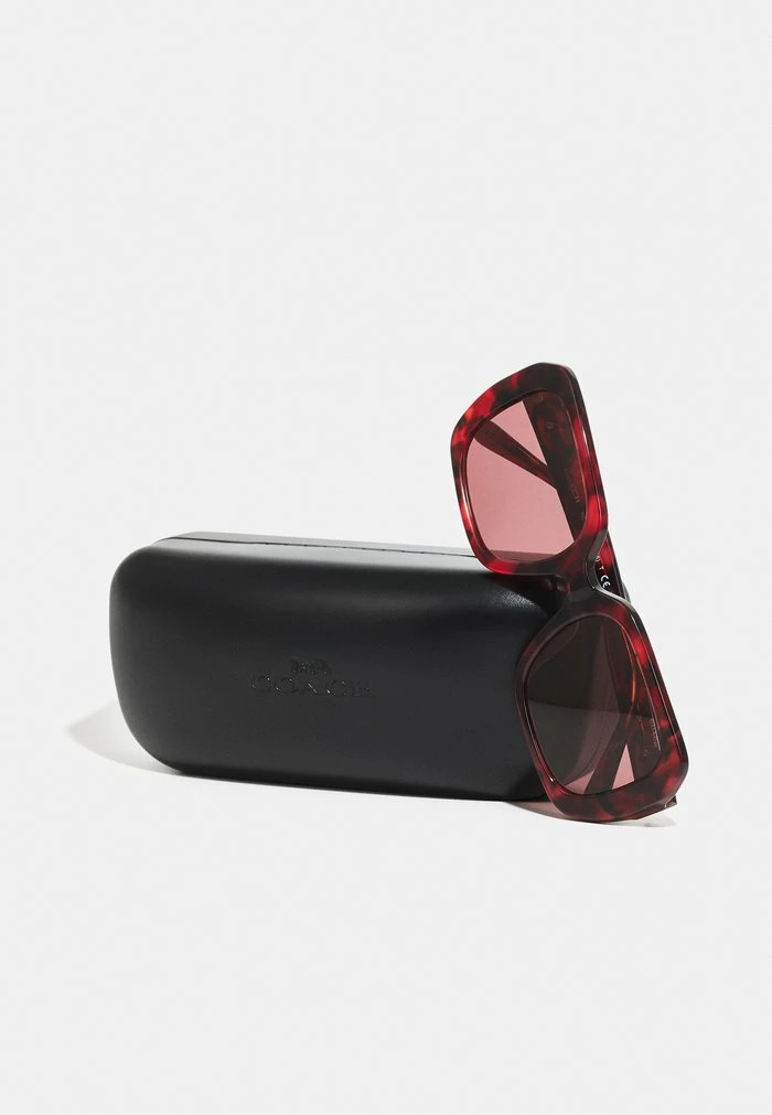 Coach Sunglasses - Burgundy Solid 4 Coach Sunglasses - Burgundy Solid - Image 4