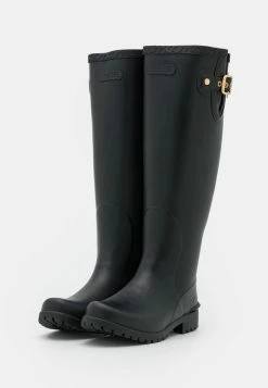 Coach RILEY RAIN BOOT - Wellies - Black -Coach Shop f08adb89127c4abf9a541616b11fb7a8