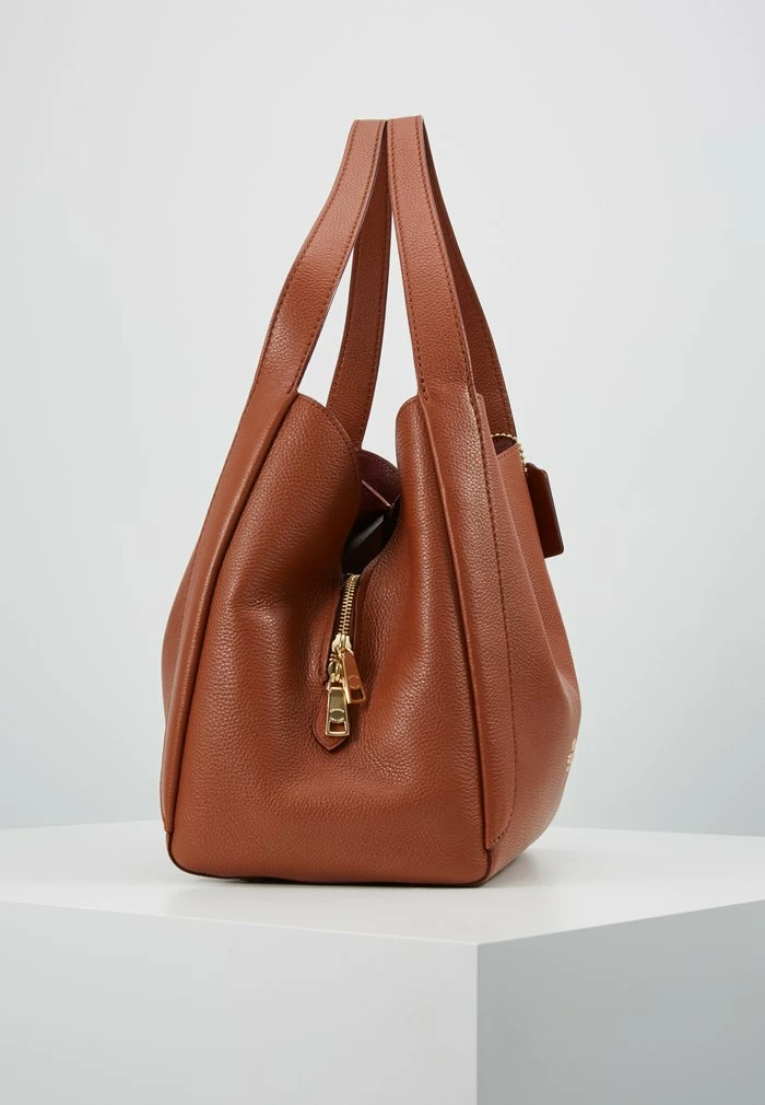 Coach POLISHED HADLEY - Handbag - Saddle 4 Coach POLISHED HADLEY - Handbag - Saddle - Image 4