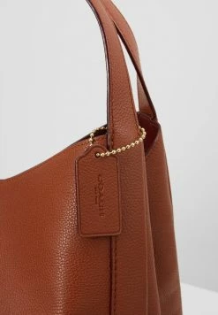 Coach POLISHED HADLEY - Handbag - Saddle 13 Coach POLISHED HADLEY - Handbag - Saddle -Coach Shop f15039afbac44f74a2d51fbac9a940c3