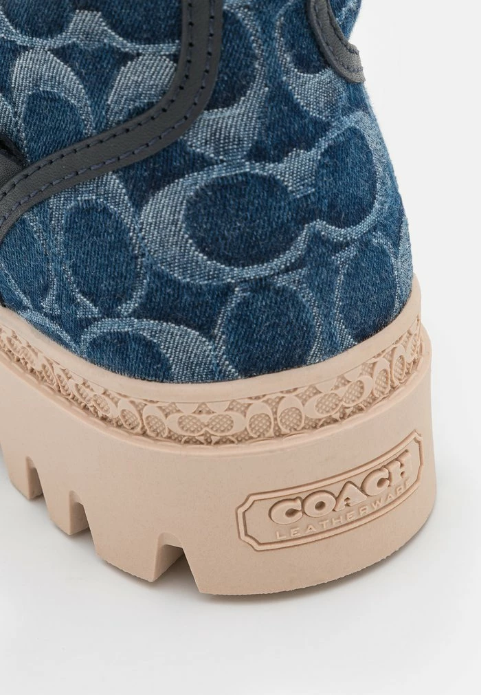 Coach TROOPER MID TOP - Ankle Boots - Denim 7 Coach TROOPER MID TOP - Ankle Boots - Denim - Image 7