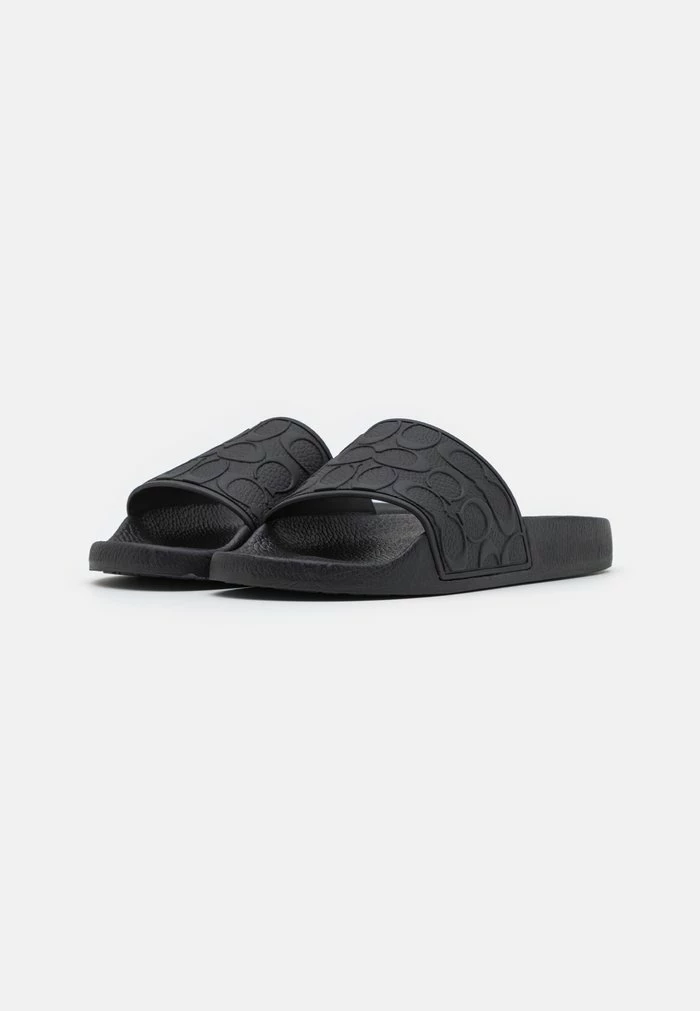 Coach SIGNATURE POOL SLIDE - Pool Slides - Black 2 Coach SIGNATURE POOL SLIDE - Pool Slides - Black - Image 2