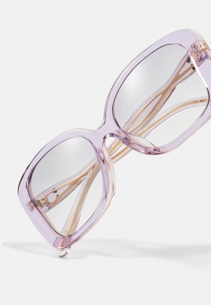 Coach Sunglasses - Transparent Lilac 5 Coach Sunglasses - Transparent Lilac - Image 5