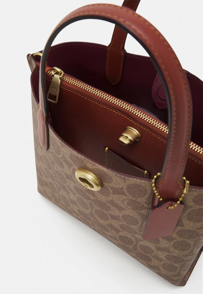 Coach SIGNATURE WILLOW TOTE - Handbag - Tan Rust 3 Coach SIGNATURE WILLOW TOTE - Handbag - Tan Rust - Image 3