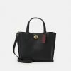 Coach POLISHED WILLOW TOTE - Tote Bag - Black