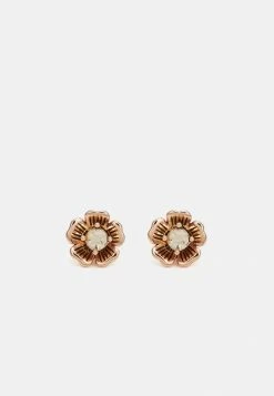 Coach MINI TEA ROSE STUD - Earrings - Rose Gold-coloured