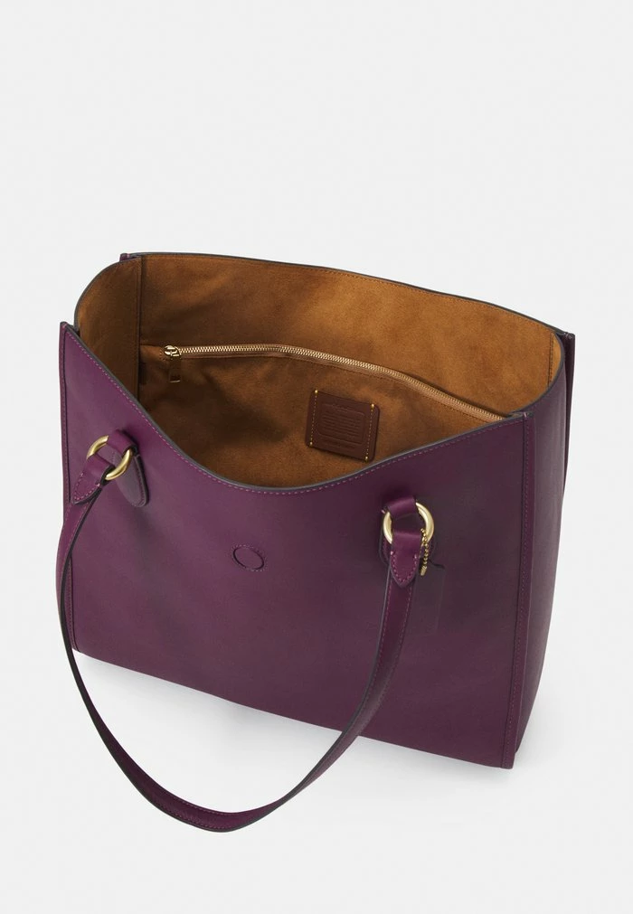 Coach THEO TOTE - Tote Bag - Deep Berry 3 Coach THEO TOTE - Tote Bag - Deep Berry - Image 3
