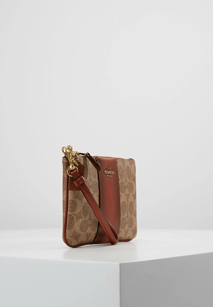 Coach COATED SMALL WRISTLET - Wallet - Tan Rust 6 Coach COATED SMALL WRISTLET - Wallet - Tan Rust - Image 6