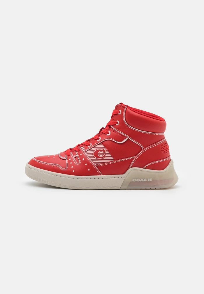 Coach CITYSOLE TROMPE LOEIL - High-top Trainers - Sport Red/steam 1 Coach CITYSOLE TROMPE LOEIL - High-top Trainers - Sport Red/steam