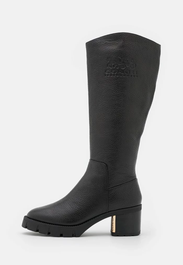 Coach CINDY BOOT - Platform Boots - Black 2 Coach CINDY BOOT - Platform Boots - Black - Image 2