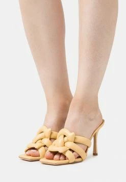 Coach KELLIE - Heeled Mules - Vanilla